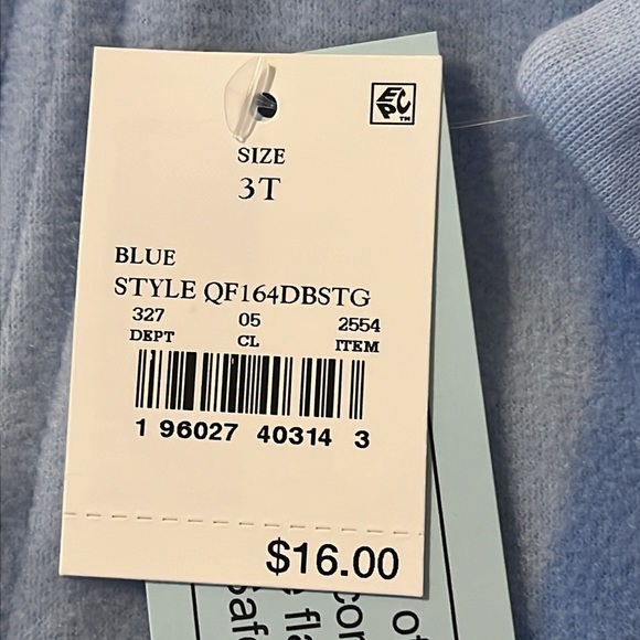 NWT BLUEY BLANKET SLEEPER WITH CAP Toddler 3T SOFT FLEECE PAJAMA - Picture 9 of 9